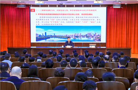 浙江省副省长、温州市委书记张振丰在温州医科大...